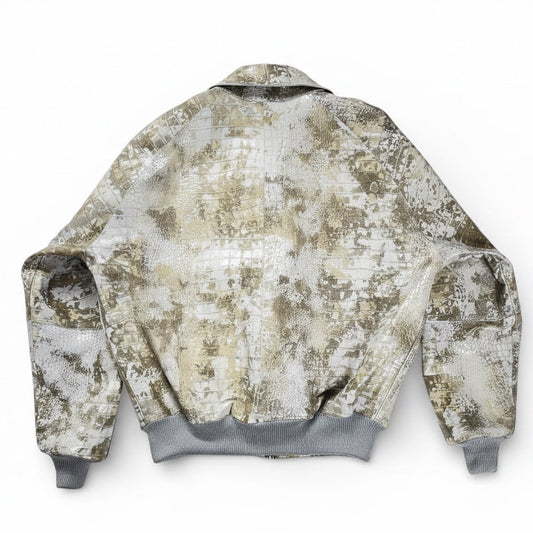 Leather Bomber Jacket