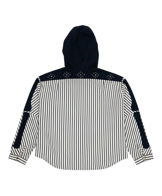 Bones on stripes shirt