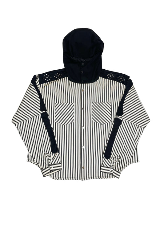 Bones on stripes shirt
