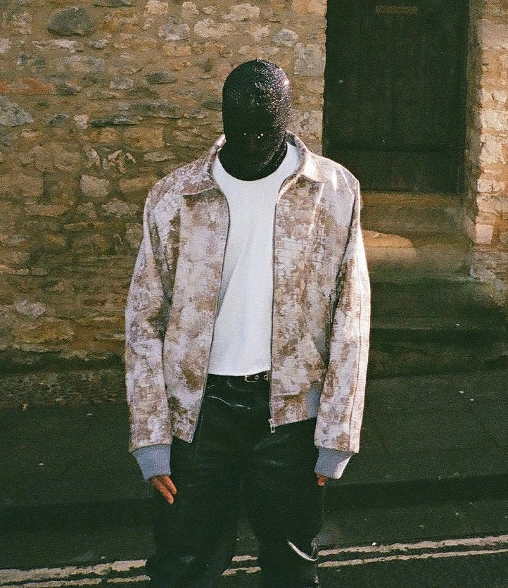 Leather Bomber Jacket